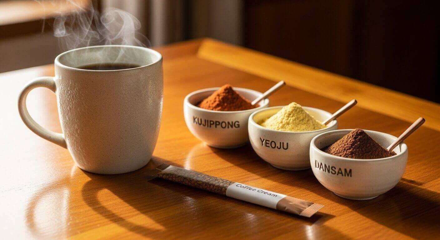 믹스커피, 약초커피, 건강커피, 여주 커피, 꾸지뽕 커피, 단삼 커피, 혈당관리 커피, 혈관건강, 믹스커피 건강하게, 커피 약초, 홈메이드 건강차