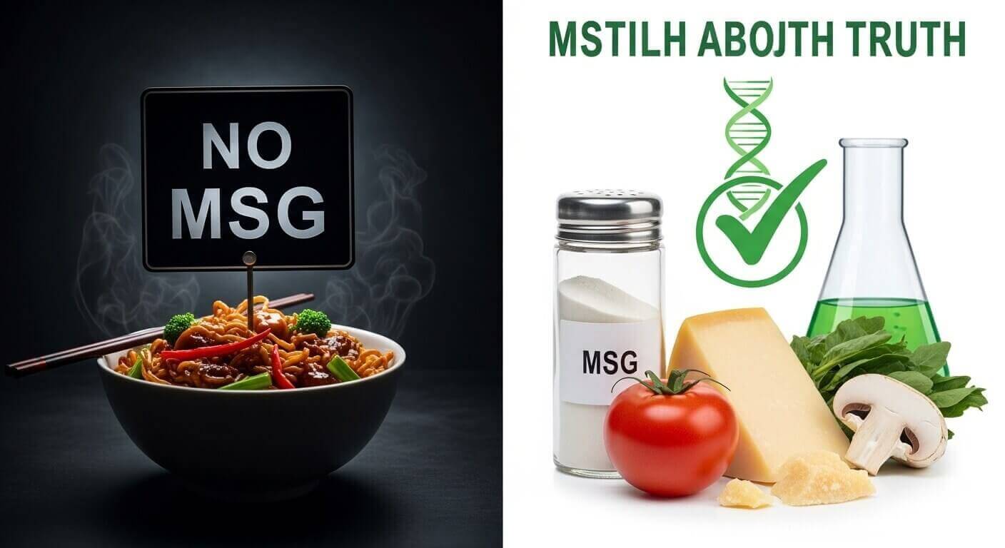 MSG, The 50-Year-Old Lie About MSG, Is MSG Harmful, Is MSG Safe, Chinese Restaurant Syndrome, MSG Myth, Glutamate, Umami, MSG Symptom Complex, MSG Headache