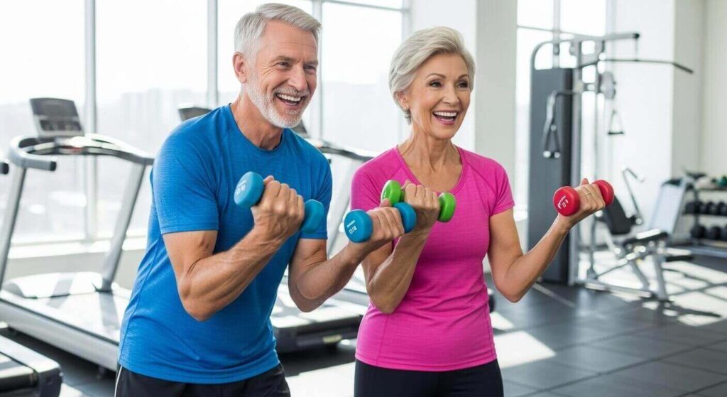 sarcopenia prevention, muscle loss in seniors, protein for 50+, leucine for muscle synthesis, resistance training for seniors, health management for seniors, how to stop muscle loss, essential amino acids, anabolic resistance in aging, building muscle after 50