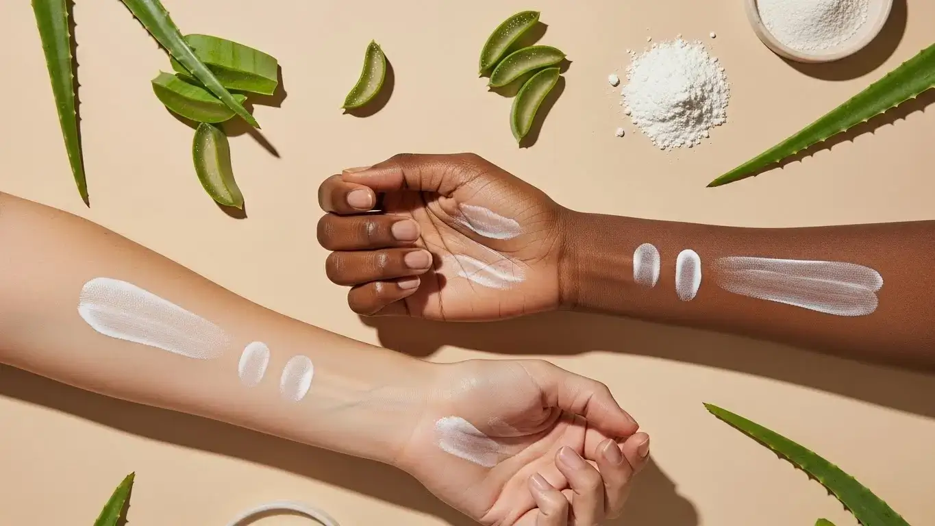 Non-comedogenic physical sunscreen, Zinc oxide sunscreen for face, Tinted mineral sunscreen for oily skin, Sunscreen for sensitive acne skin, Matte finish mineral SPF, Pregnancy safe sunscreen for acne.