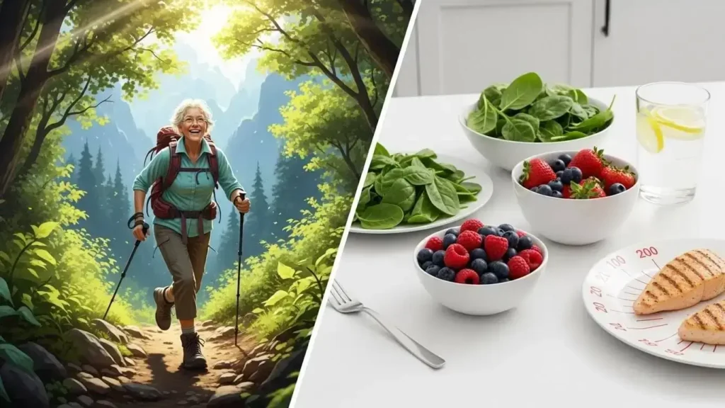 Caloric restriction diet tips for healthy aging, longevity diet plan, reducing calorie intake safely, nutrient density vs calories, portion control for seniors, autophagy and fasting, metabolic health tips, avoiding age-related muscle loss, CR mimetics, sustainable weight management.