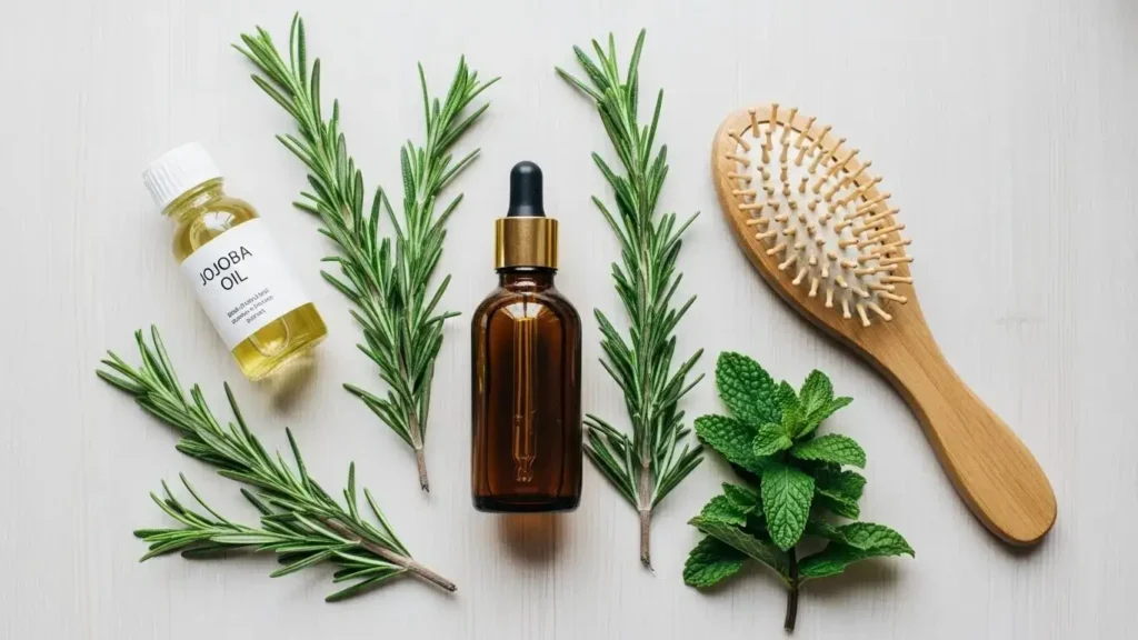 improve scalp health naturally, scalp microbiome 2026, natural hair growth tips, Gotu Kola for hair, peppermint oil for scalp, DIY scalp treatment, dry scalp remedies naturally, scalp massage routine
