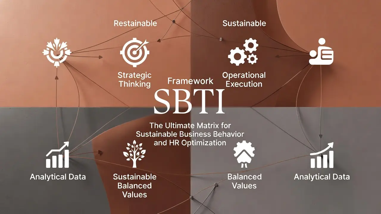 SBTI 개념, 지속가능한 행동 지표, MBTI SBTI 차이, 비즈니스 성향 테스트, 기업 HR 전략, 역량 평가 도구, 갈등 관리 솔루션, 커리어 로드맵 설계, ESG 인재 관리, 직무 적합도 검사