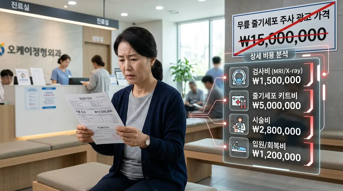 줄기세포 주사 비용