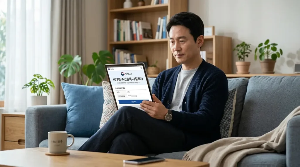 주민등록사실조사 