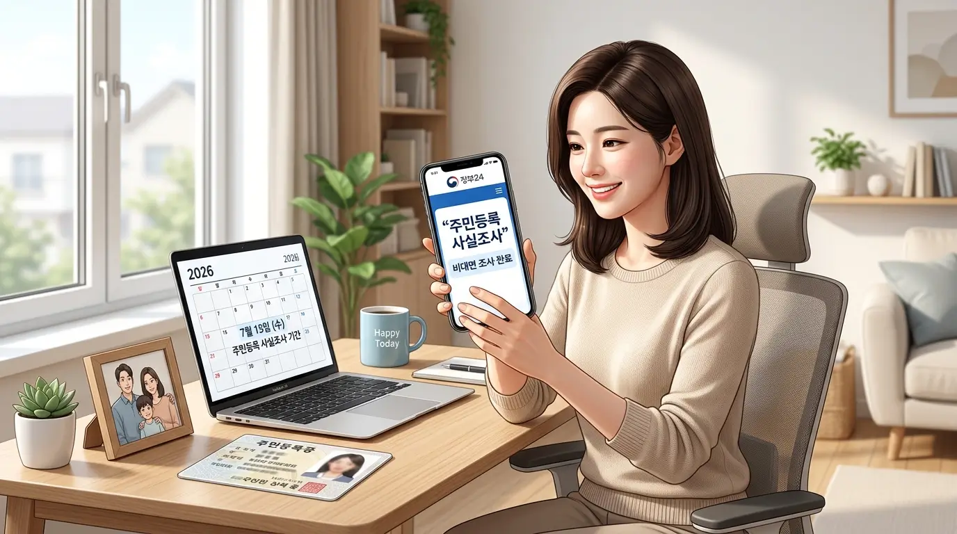 주민등록사실조사