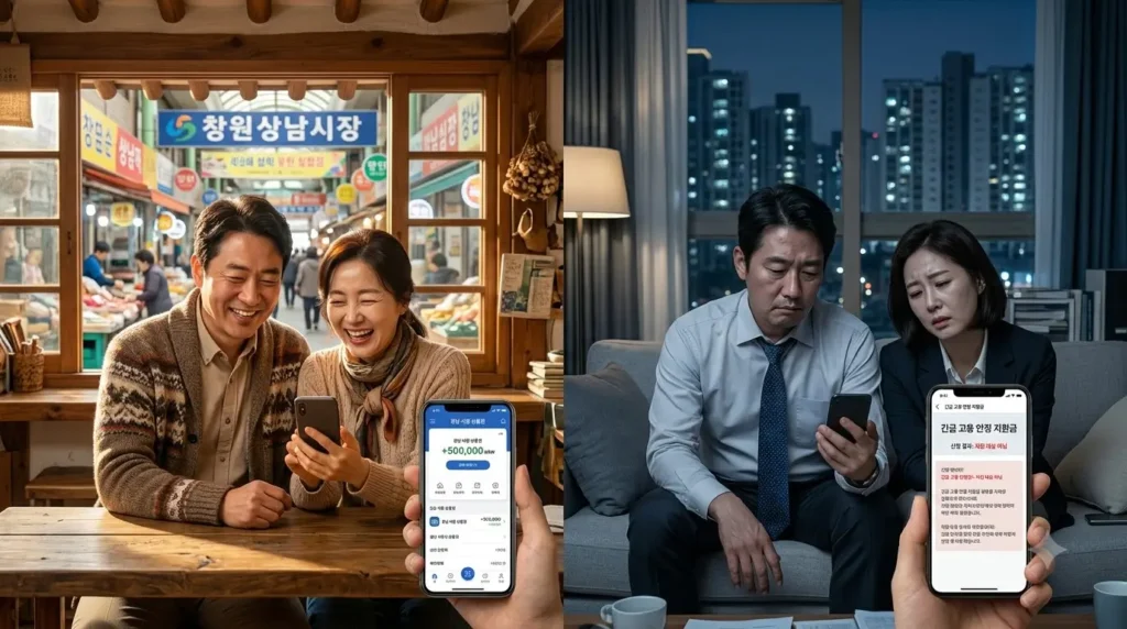 추석 민생지원금
부부 두쌍 