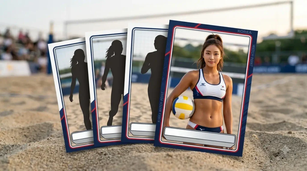 2026 아시안게임 한국 여자 비치발리볼 대표 신지은 김정아 서가은 김현주