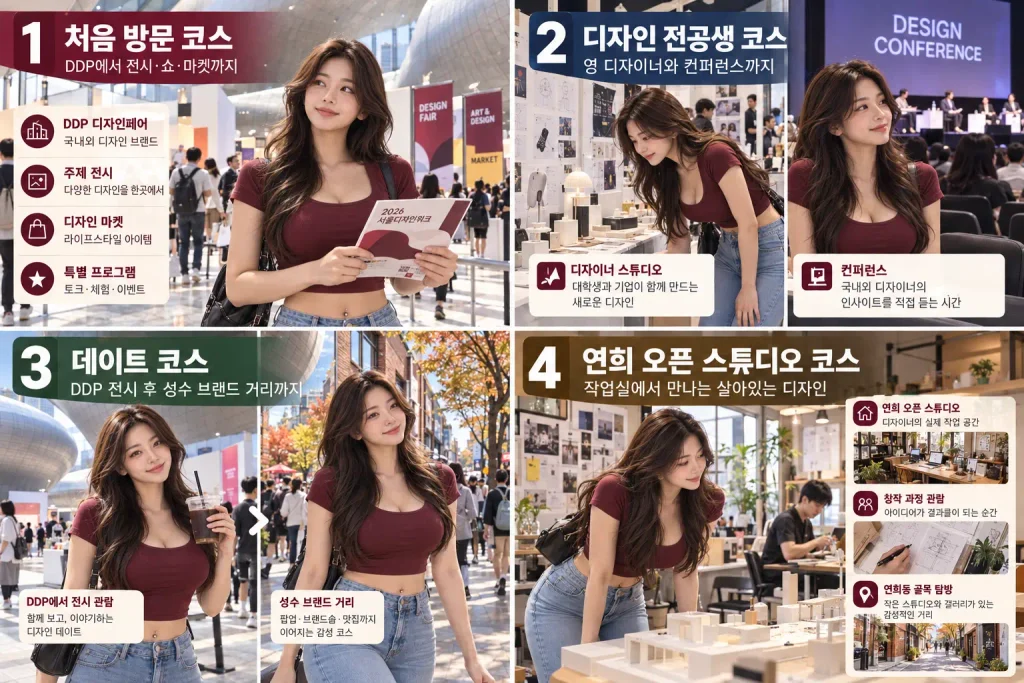 2026 서울디자인위크 추천 코스 DDP 성수 연희 디자인 전공자 데이트
