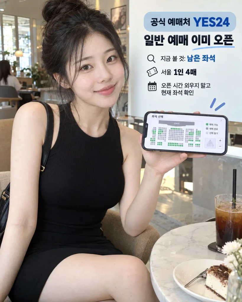 2026 조용필 콘서트 YES24 티켓 예매 화면