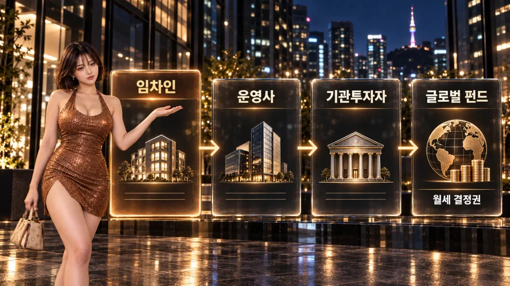 기업형 임대주택 운영사와 기관투자자 펀드 구조