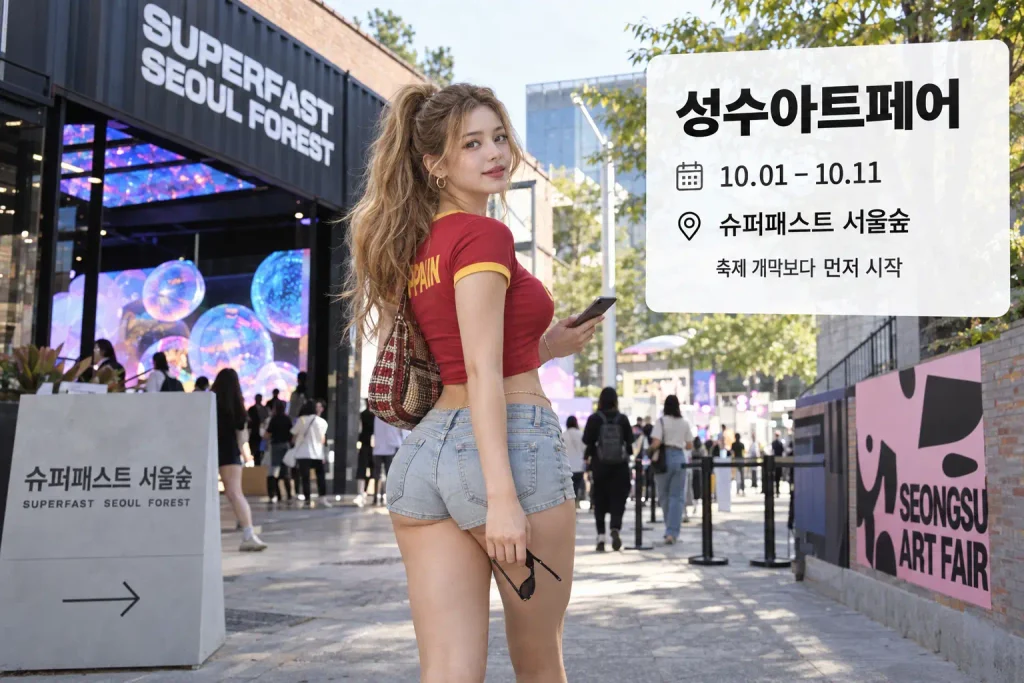 2026 성수아트페어 슈퍼패스트 서울숲 10월 1일 일정