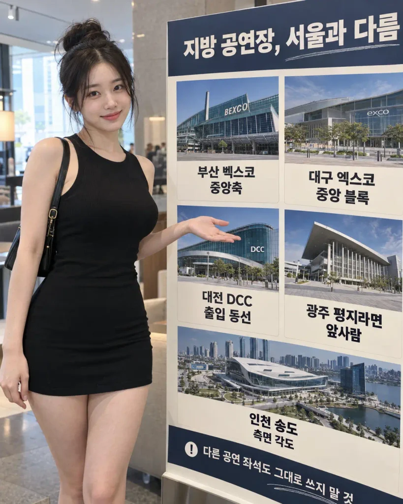 조용필 콘서트 부산 대구 대전 광주 인천 공연장 명당 좌석 비교