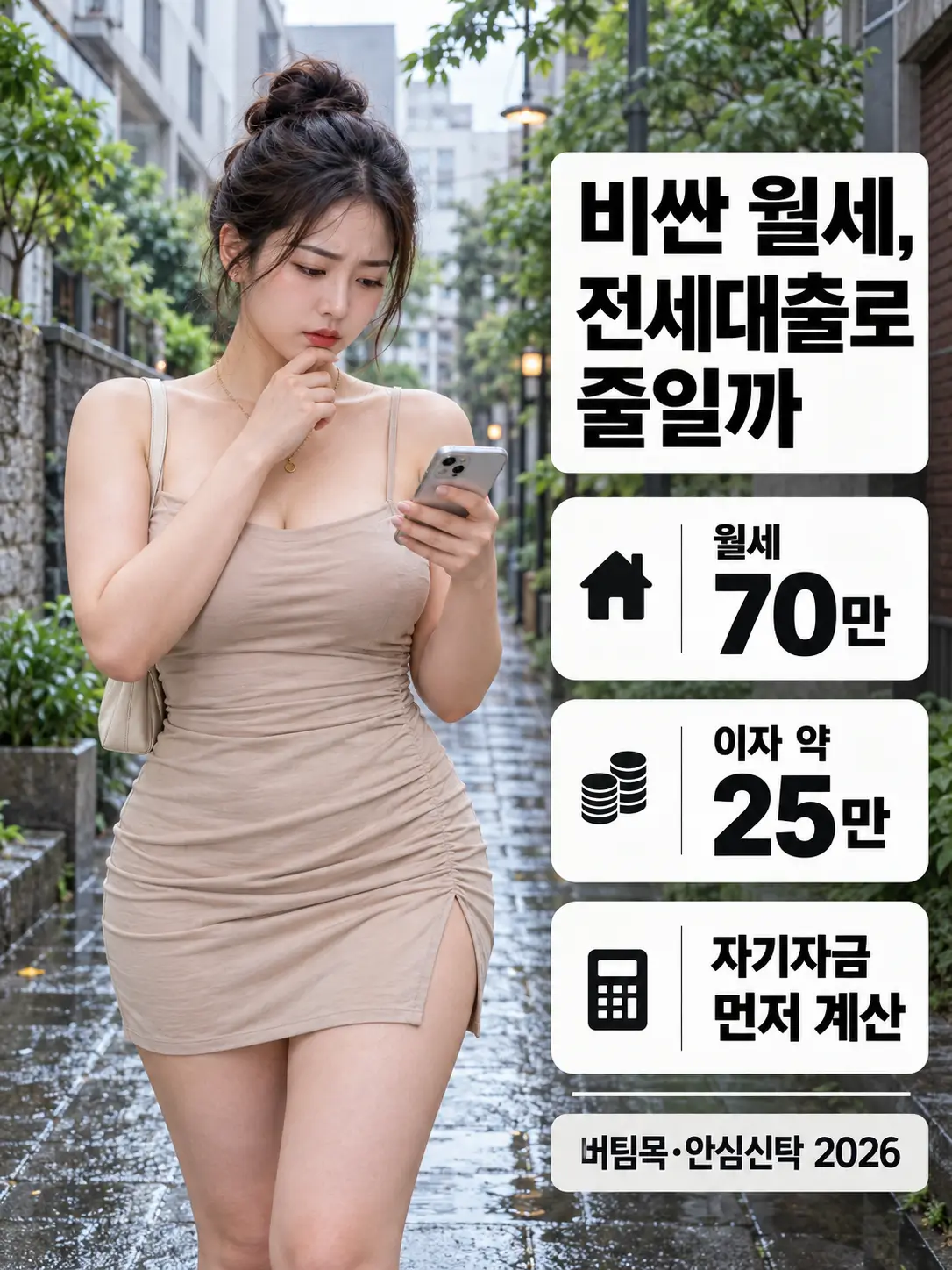 비싼 월세 고민, 낮은 금리로 집 구하는 방법