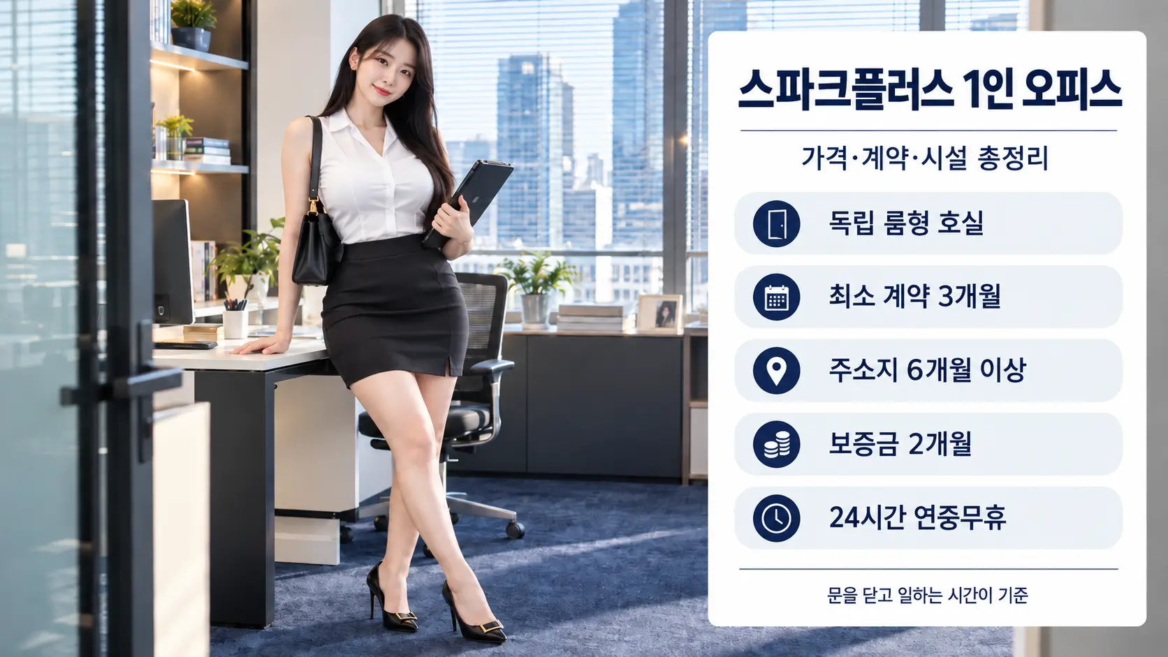 1인 맞춤형 독립 공간 오피스 스파크플러스